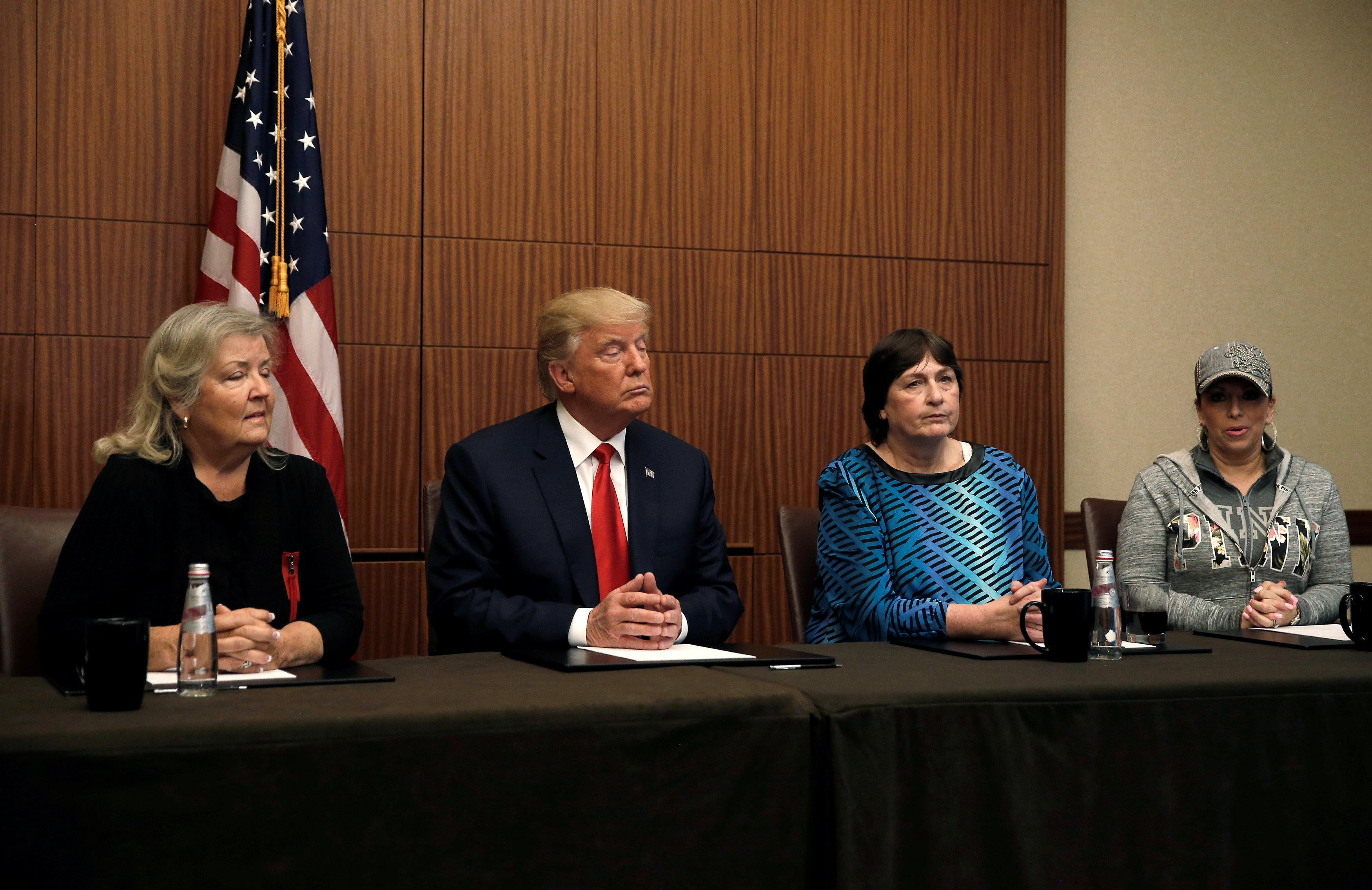 Trump And Bill Clinton Sex Assault Accusers Give Statement Before