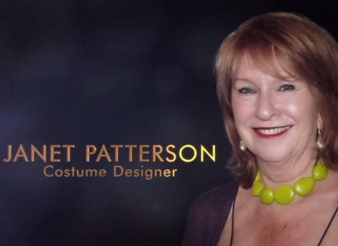 The Academy Awards tribute to the late costume designer Janet Patterson used a photo of a living producer instead. (photo credit: ABC)