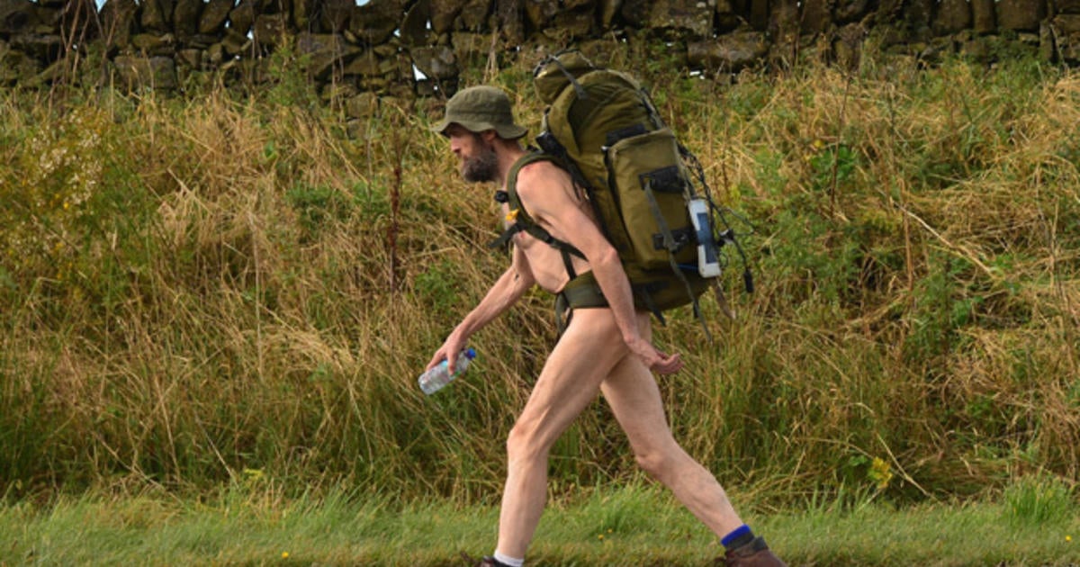 UK S Naked Rambler Stephen Gough Arrested For Nudity Again CBS News