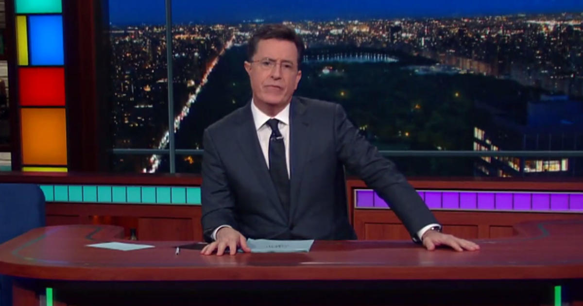 Stephen Colbert Other Late Night TV Hosts Turn Serious Over Orlando