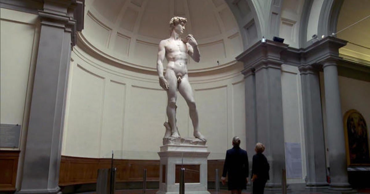 Michelangelo S David A Renaissance Masterpiece CBS News