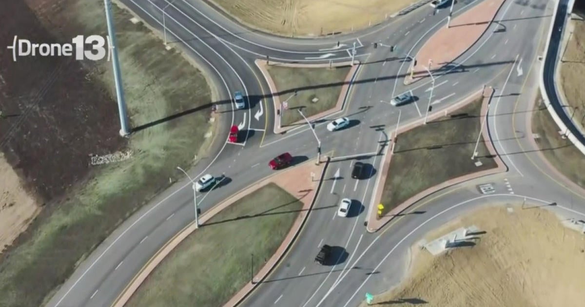 Diamond In The Road Diverging Interchange Opens In Manteca Cbs