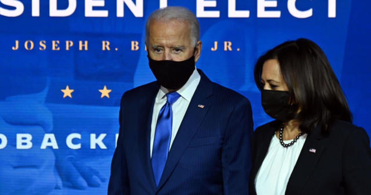 President Elect Biden Calls On Americans To Wear Masks For His First