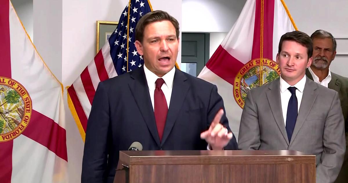 Gov Ron Desantis Blasts President Joe Biden For Singling Out Florida