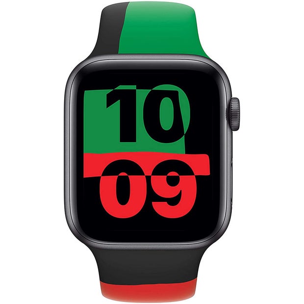 Apple Watch sport band in Black Unity 