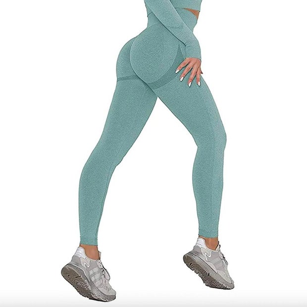 LASLULU Scrunch Leggings 