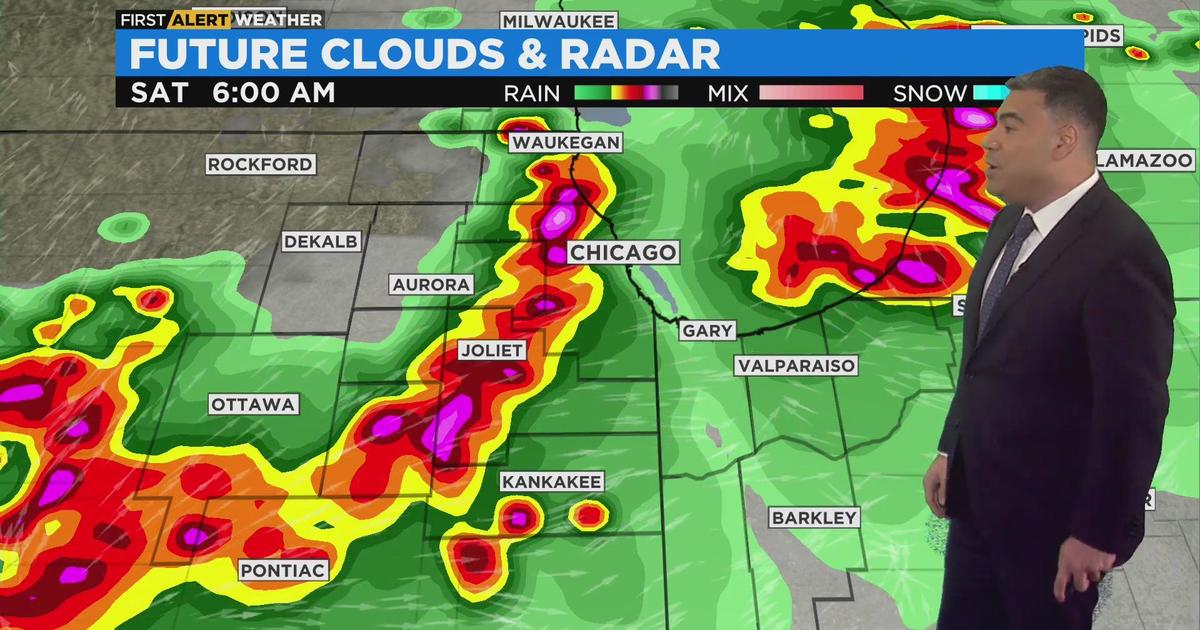 Chicago First Alert Weather Storms Saturday Morning CBS Chicago