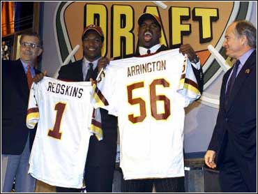 lavar arrington redskins jersey