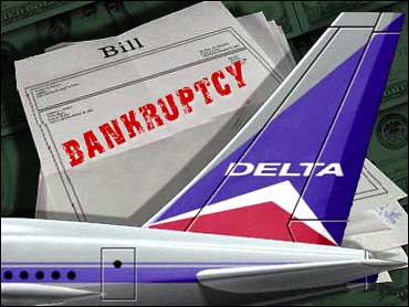 Delta Files For Bankruptcy - CBS News