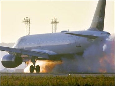 Emergency Landing Drama At LAX - CBS News