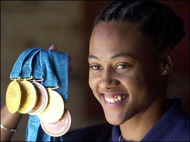 Marion Jones Returns Five Olympic Medals - CBS News