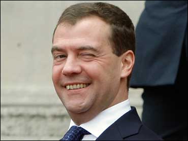 Russia's Medvedev's Tough Guy Act - CBS News