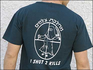Israeli T Shirts Joke About Killing Arabs Cbs News
