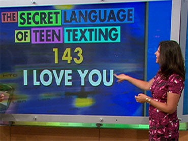 Decoding Teen Text Lingo - CBS News