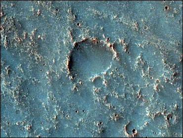 Photos From Mars Orbiter Appear Abstract - CBS News