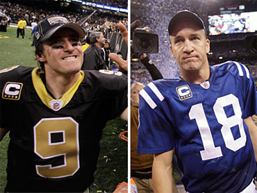 Indianapolis Colts favoured against New Orleans Saints in Super Bowl