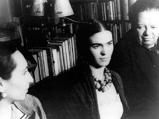 Frida Kahlo Biography Medical Mystery Controversial Death CBS News   Fridakahlo Diegorivera 1932 