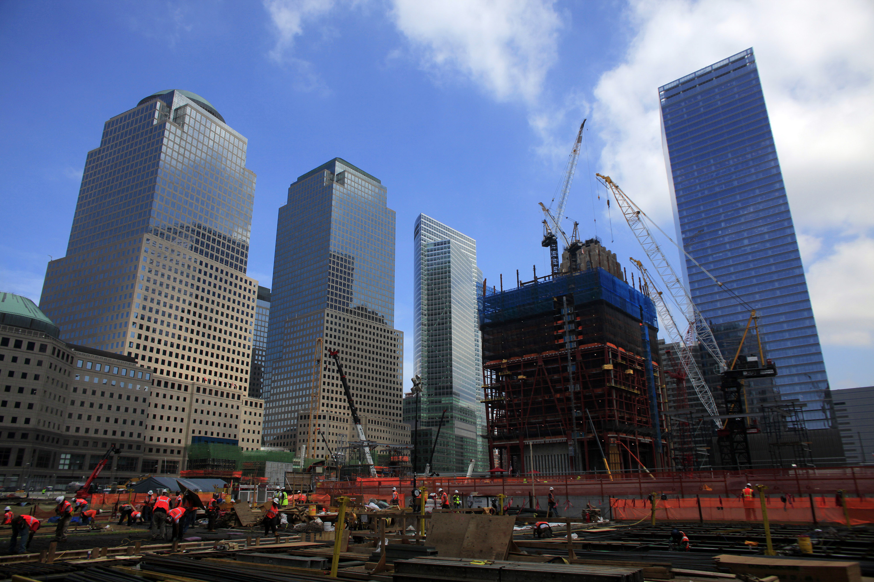 Construction At Ground Zero  