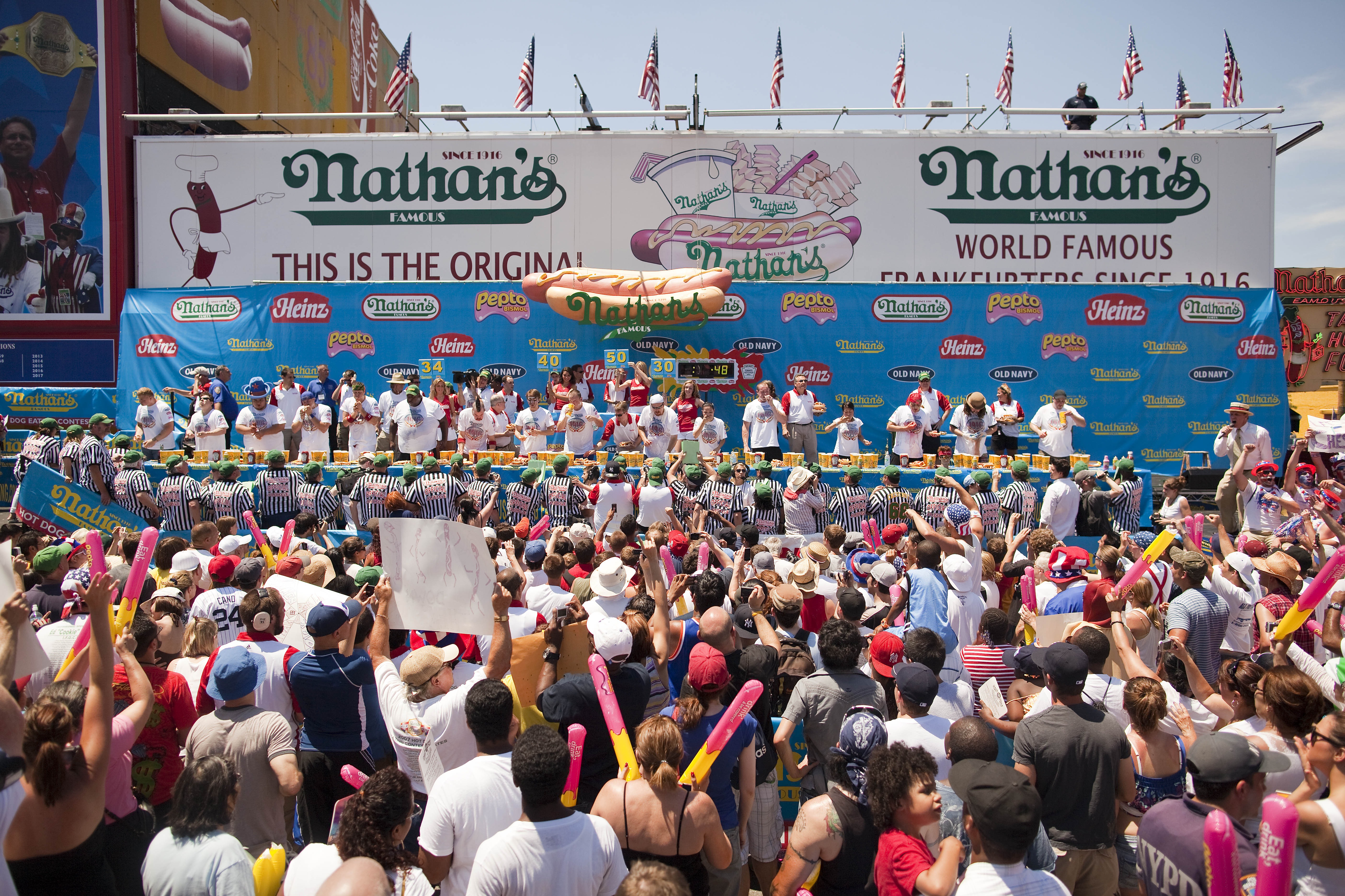 Nathan's Annual Hot Dog Eating Contest 