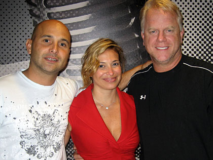 Donatella Arpaia with Craig and Boomer 