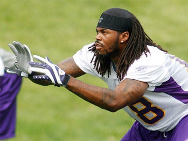 Vikings Star WR Sidney Rice Out with Hip Injury - CBS News