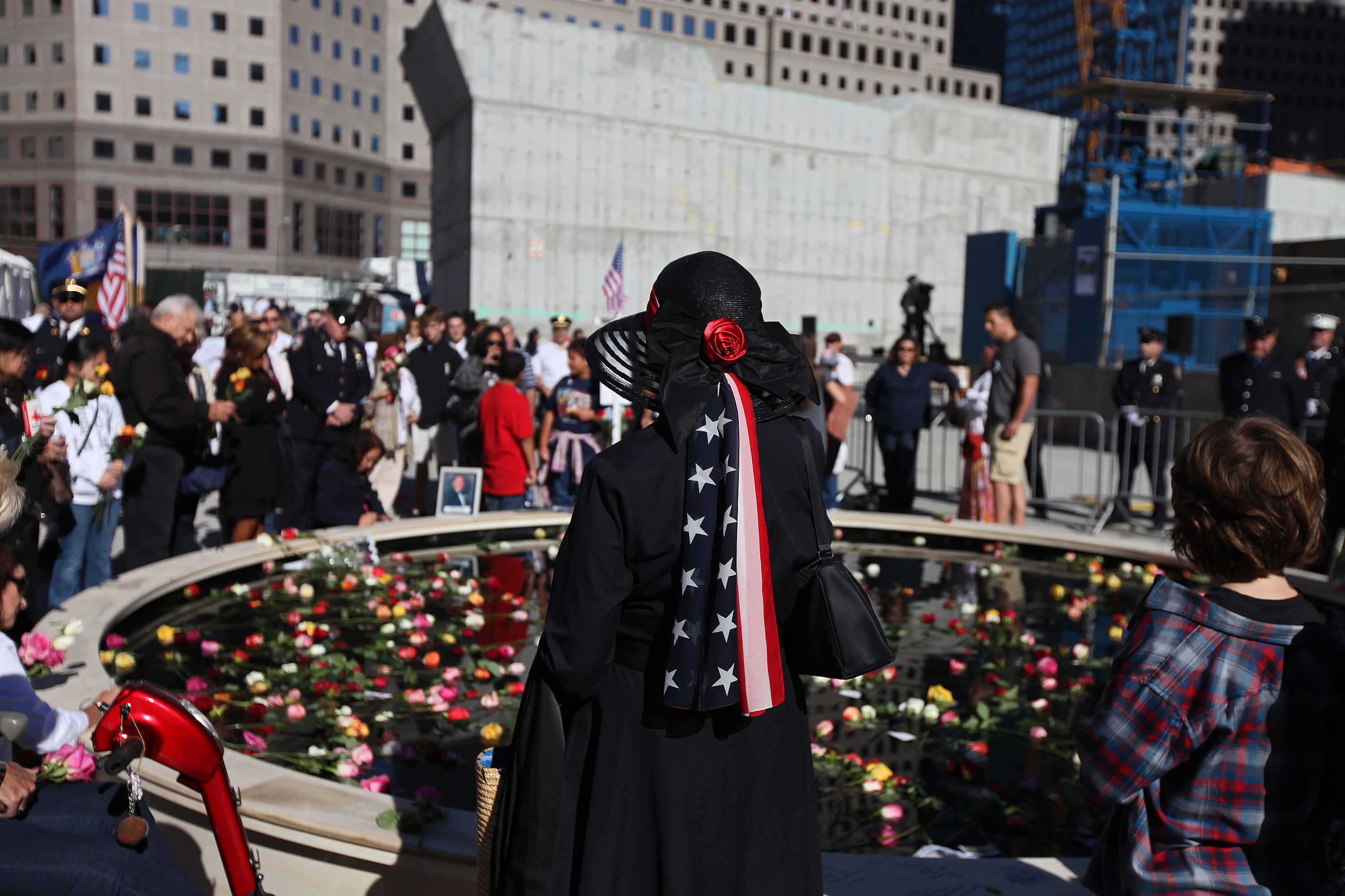 September 11th Memorial Held At Ground Zero On 9th Anniversary Of Attacks 