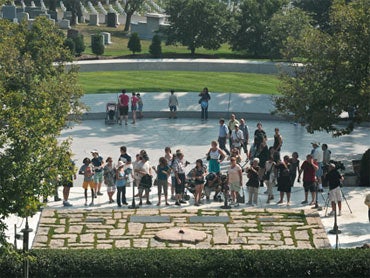 JFK Grave Inscription Getting Restored - CBS News