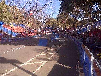 The Final Stretch of the ING NYC Marathon 