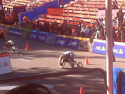 Wheelchair Marathon Winner 