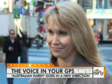 Barcelona Rekvisitter Bloodstained Meet Karen Jacobsen, the "Guiding Voice" of GPS - CBS News