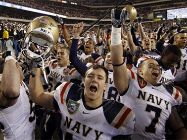 Navy Beats Army for Ninth Straight Time, 31-17 - CBS News