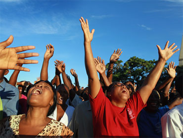 Prayer and Mourning on Haiti's Quake Anniversary - CBS News