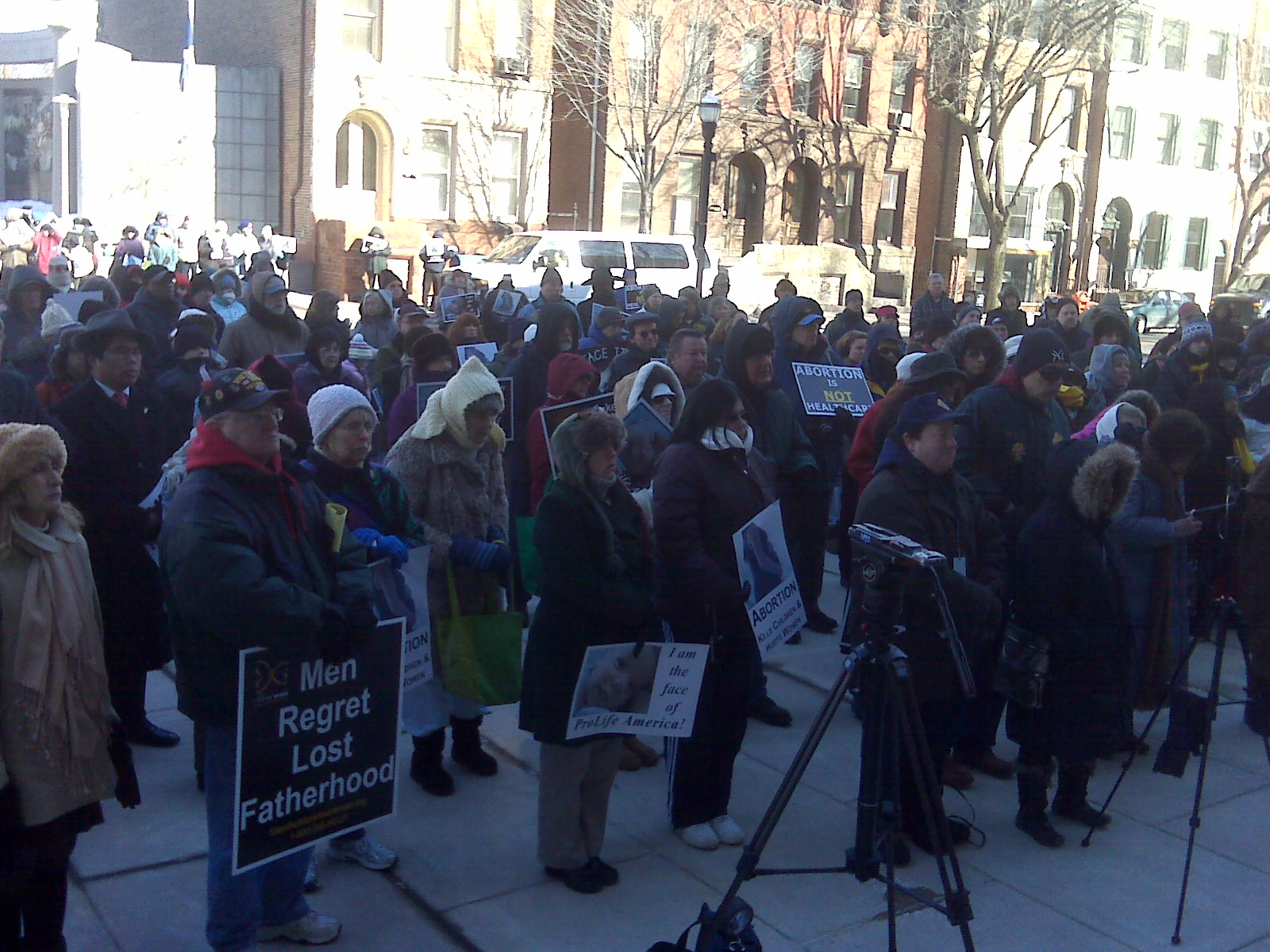 Right to Life Rally (Photo: Kelly Waldron/WCBS 880) 
