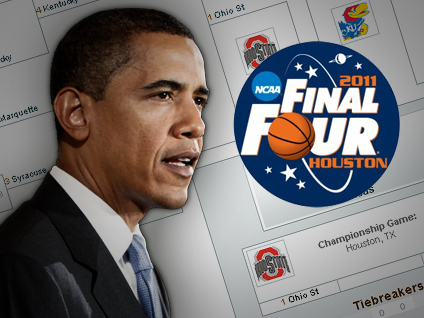 President Obama's 2011 Men's NCAA Basketball Tournament Brackets