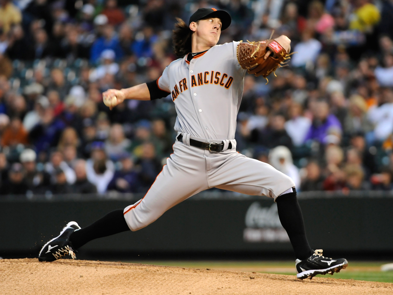 Tim Lincecum Game Used 2014 NLCS Road Jersey. Probably my favorite jersey  that I will ever own. : r/gameused