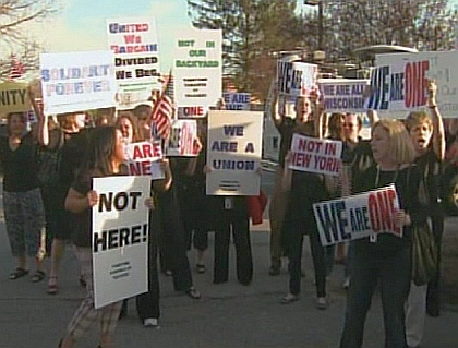 Katonah-Lewisboro Schools protest 