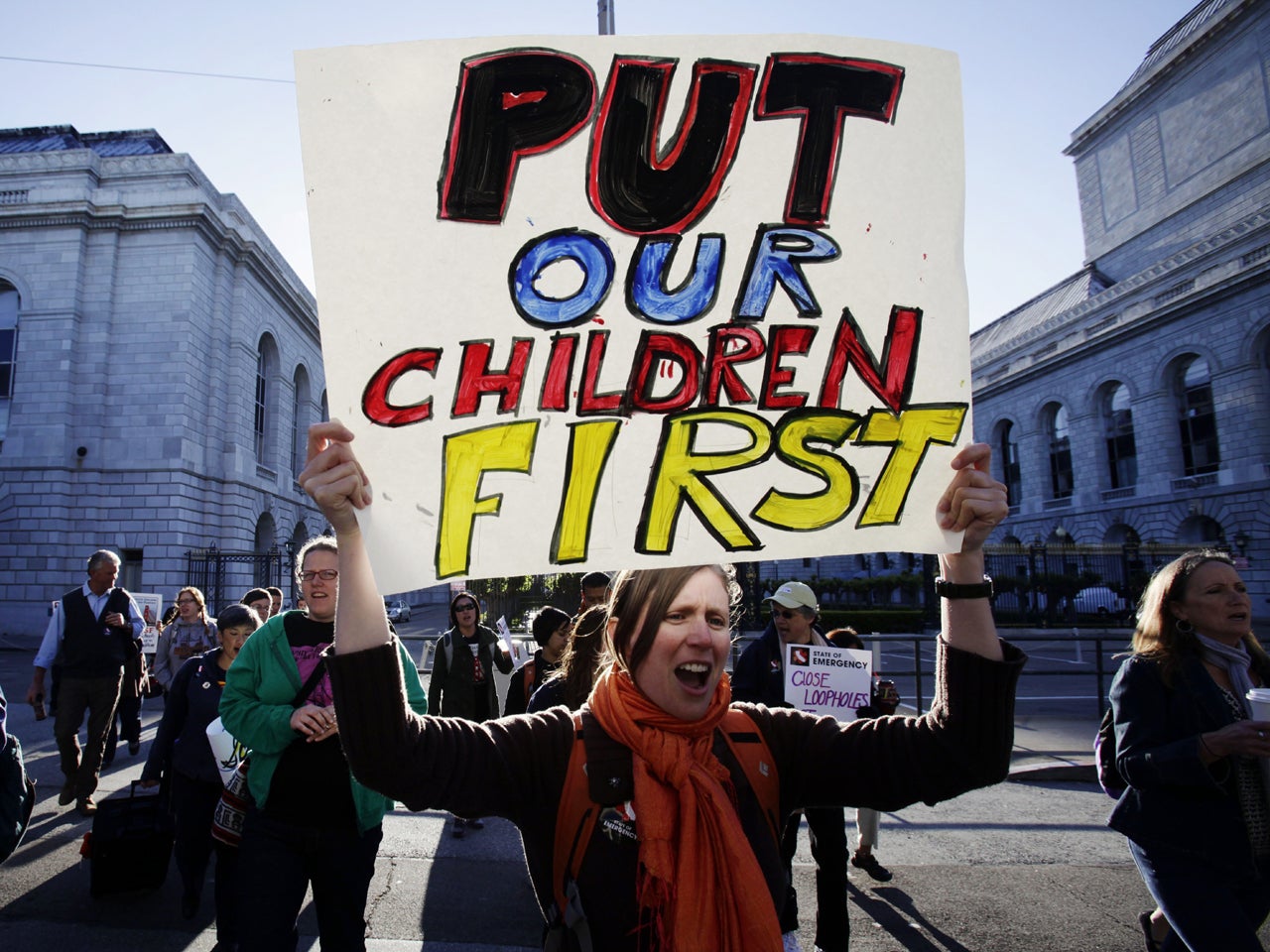 Rallies to cap week of Calif. teacher protests - CBS News