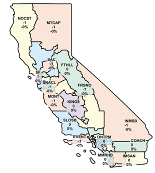 California Redistricting  map 
