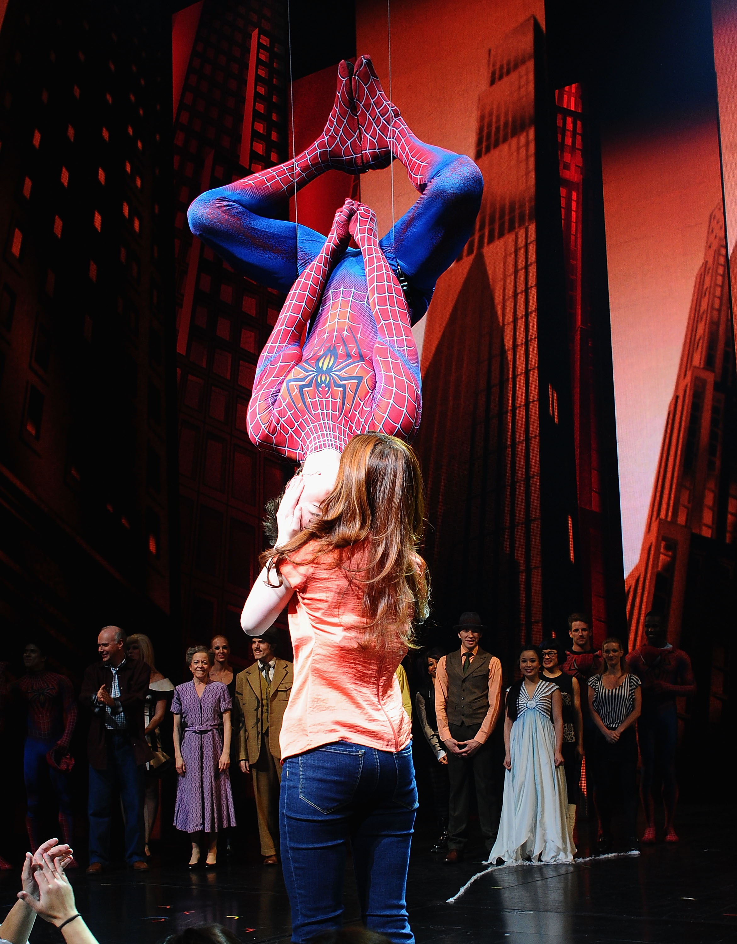 "Spider-Man Turn Off The Dark" Broadway Opening Night 
