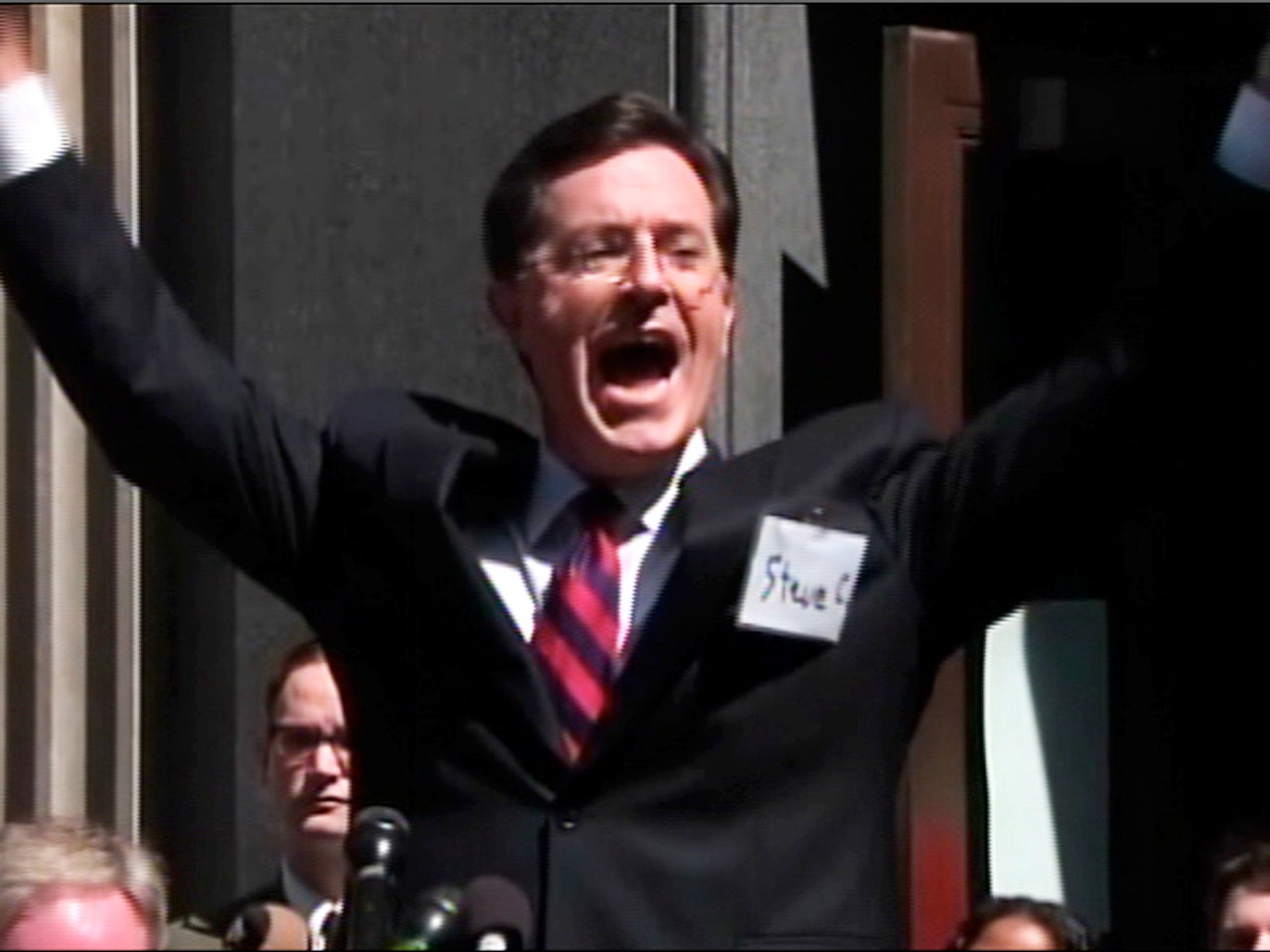 Stephen Colbert isn't really running for president CBS News