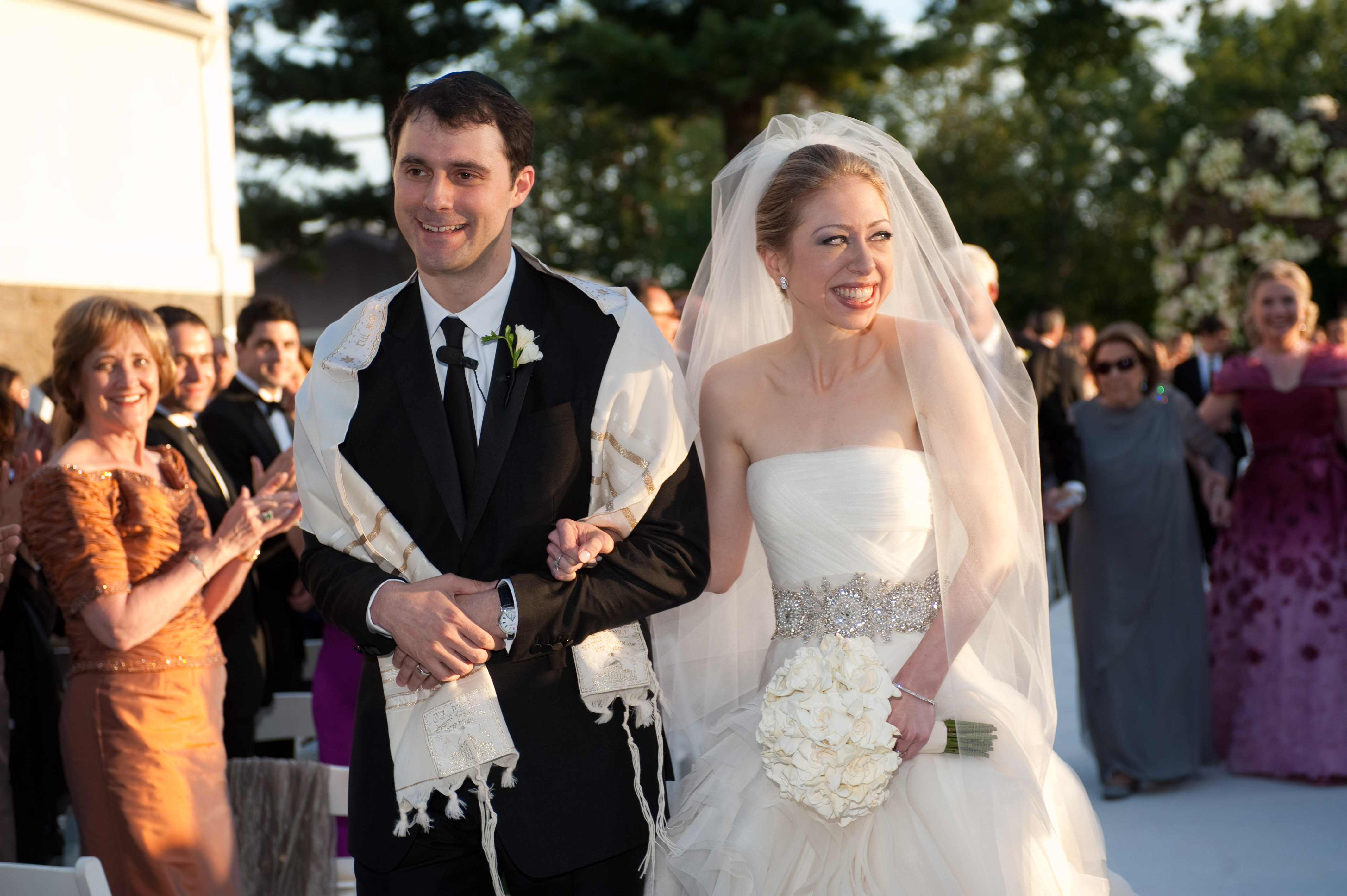Chelsea Clinton Marries Marc Mezvinsky In Rhinebeck, New York 