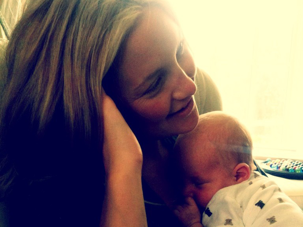 Kate and Bellamy introduce baby Bingham (Picture) CBS