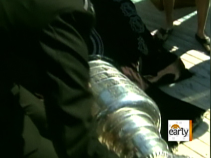 Photo reveals damaged Stanley Cup with large dent 