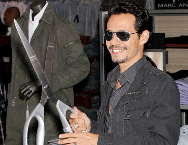 Marc Anthony unveils his signature Marc Anthony Collection at Kohl's department store Sept. 7, 2011, in Jersey City, N.J. 