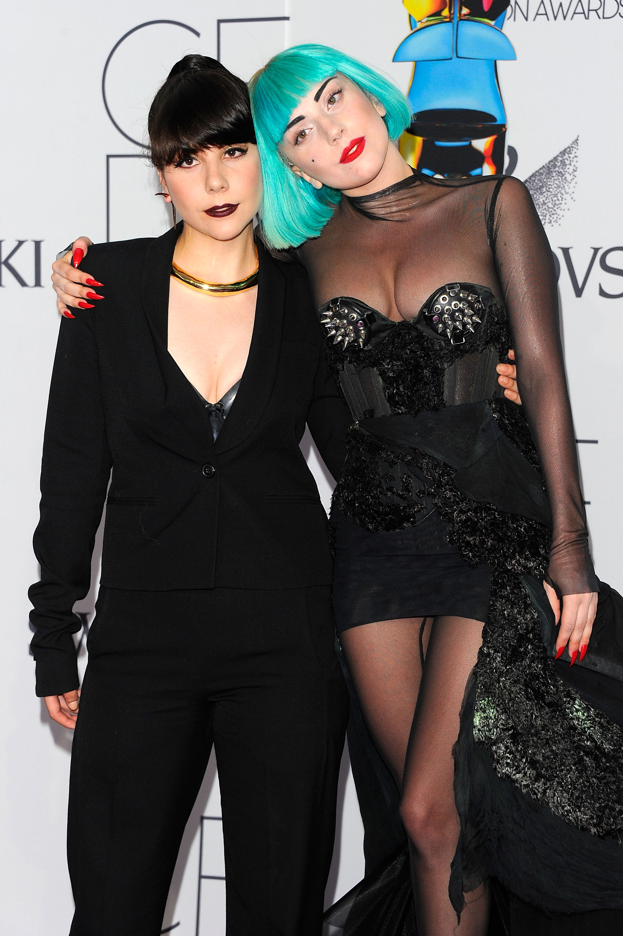 Lady Gaga and sister Natali Germanotta 