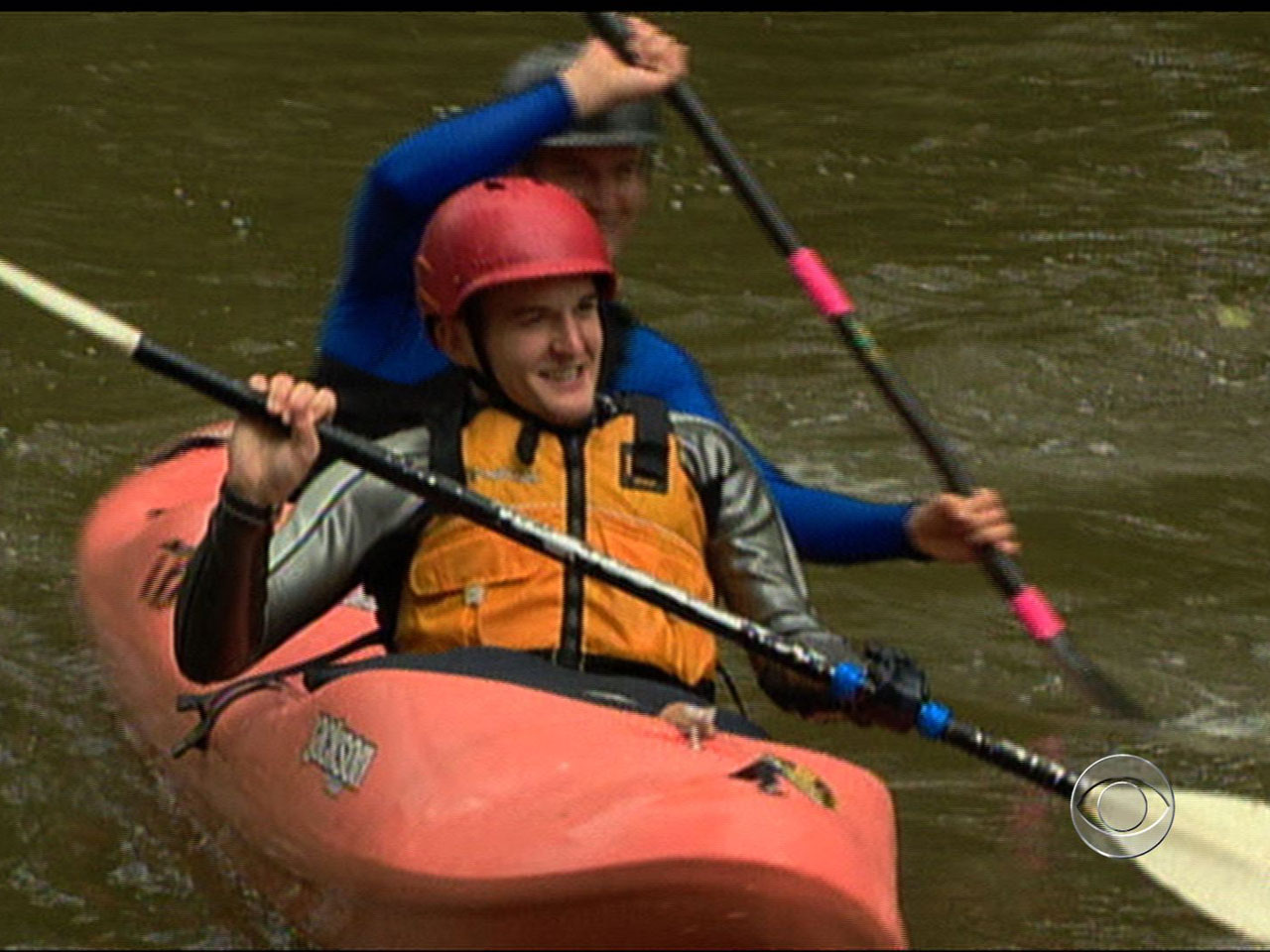 Freeing disabled vets with kayaks - CBS News