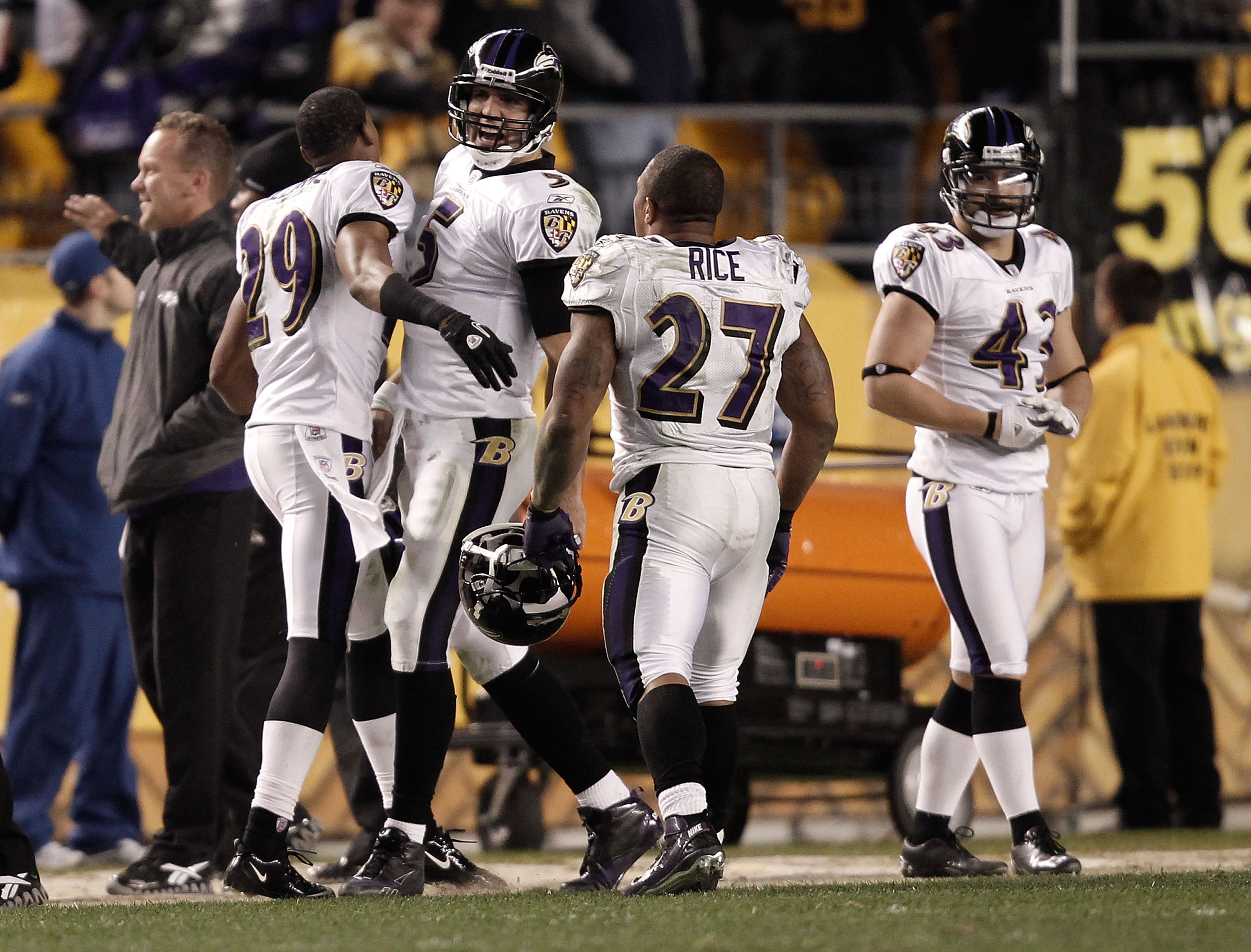 Joe Flacco, Ravens beat Steelers without Ray Rice