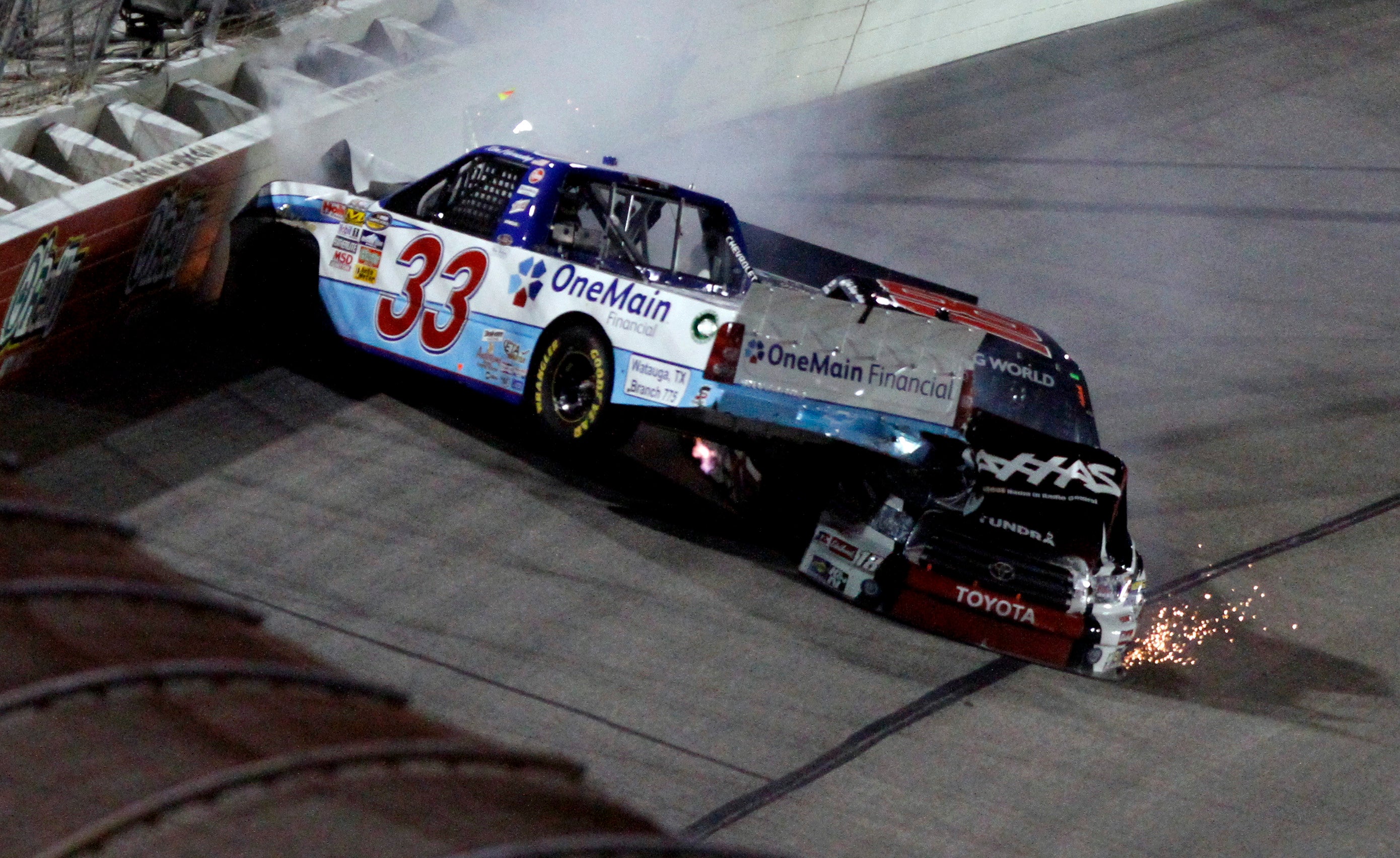 NASCAR fines Kyle Busch 50K for Hornaday wreck CBS News
