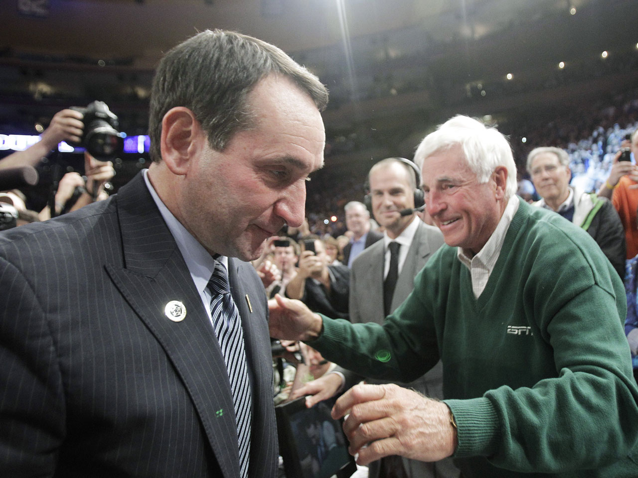 Coach K sets NCAA wins record at 903 - CBS News