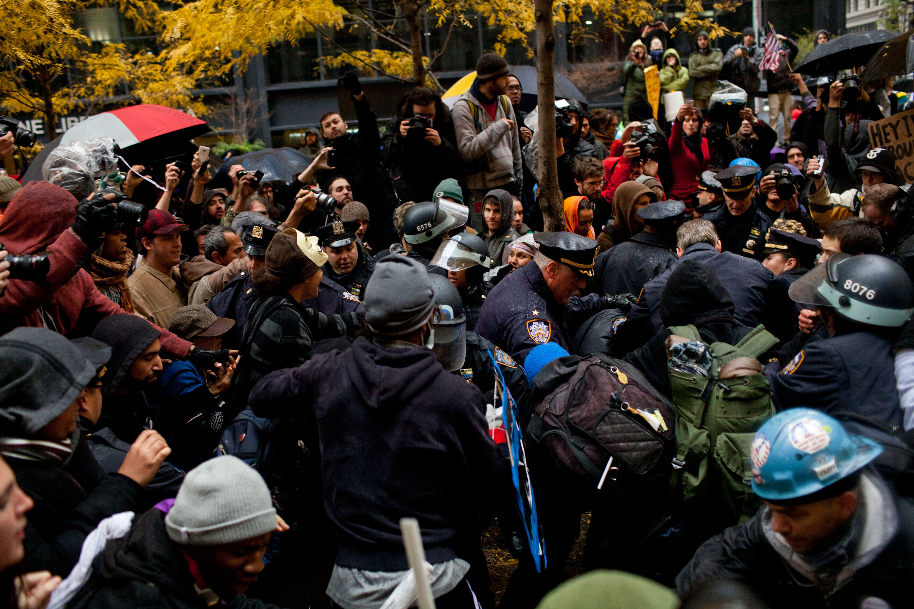 Occupy Wall Street Holds Major Day Of Action  